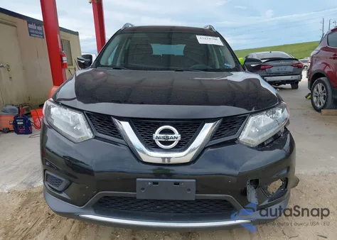 2015 Nissan Rogue Sv из США, поврежденный, VIN KNMAT2MV6FP583476